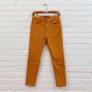MAVI mustard Alissa skinny yellow jeans